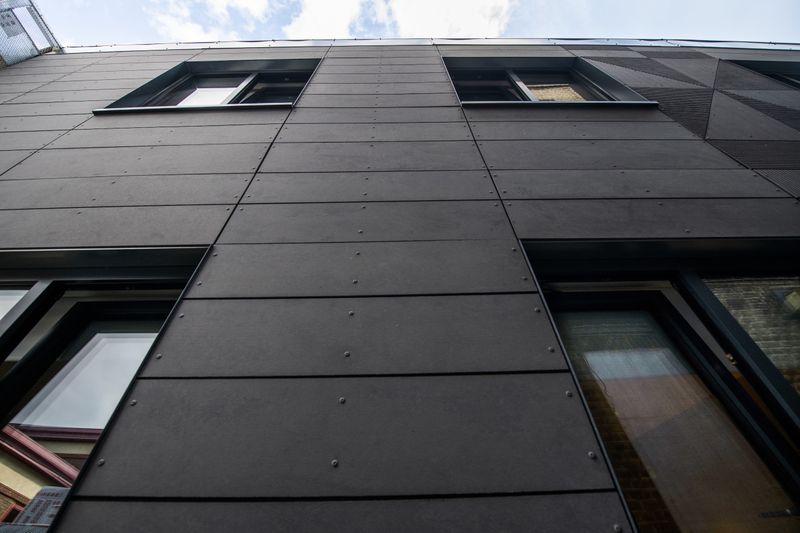 PLACE (the Pan-London Accommodation Collaborative Enterprise) modular homes, Tower Hamlets, London. 